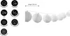 Dehner Solar Lichterkette Lampion, Lichtfarbe warmweiß, Produktbild-Vorschau 3