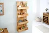 Massives Küchenregal HEMINGWAY 80cm Mangoholz Wandregal Produktbild-Vorschau 2