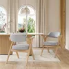 Sweiko 2 chaises de salle à manger pliantes, chaises de Voir les images du produit 1