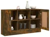 vidaXL Příborník kouřový dub 120x30,5x70 cm výrobek ze Náhled obrázku produktu 8