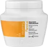 A white plastic jar of hair mask with an orange label. Anteprima dell’immagine prodotto