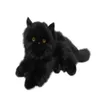 RAPPA Chat en peluche noir couché 30 cm ECO-FRIENDLY Voir les images du produit 5