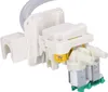 A close-up studio shot of a washing machine inlet valve assembly. Produktbild-Vorschau