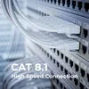 deleyCON 5m CAT8.1 Flaches LAN Kabel RJ45 40 Gbit 2000 MHz Produktbild-Vorschau 5