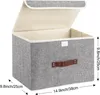 TYEERS Contenitore pieghevole con coperchio 38x25x25 cm 2 Anteprima dell’immagine prodotto 2