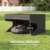 Outsunny Garage für Mähroboter mit Pflanzkasten, Garage für Produktbild-Vorschau 6