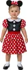Costume da topo carnevale rosso a pois fascia bottone Anteprima dell’immagine prodotto 2