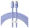 Cable Usb-C Do Usb-C Baseus Crystal Shine,100W, 1.2M Voir les images du produit 2
