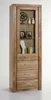 Vitrine Tabea Regal Hochschrank Schrank in Wildeiche geölt Produktbild-Vorschau 1