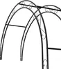 Relaxdays Rosenbogen Halbbogen, Metall, HxBxT: 245 x 130 x Produktbild-Vorschau 7