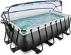 EXIT Black Leather Rahmenpool 400x200x122cm, Aufstellpool, Produktbild-Vorschau 2