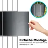 Sichtschutzstreifen Zaun Folie Blickdicht Dick PVC Produktbild-Vorschau 5