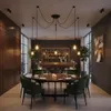 Lustr MasterLED - 5 světel - E27 - Černá - Pavoučí lampa - Náhled obrázku produktu 4