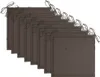 Möbel Gartenstühle 8 Stk. mit Taupe Kissen Massivholz Teak Produktbild-Vorschau 5