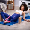 Relaxdays Sada 2 ks jógových pásov, pomôcka na strečing, Náhľad obrázku produktu 2