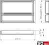ORGA-BOX Mehrzweckeinsatz SEPARADO Individual schiefergrau Produktbild-Vorschau 4