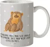 Mr. & Mrs. Panda Kindertasse Affe - Grau Pastell - Produktbild-Vorschau 1