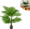 UISEBRT 120cm Palmier artificiel Plante artificielle Voir les images du produit 1