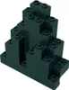 LEGO® 3x8x7 Plaque rocheuse LURP Montagne Gris foncé - 6083 Voir les images du produit 3