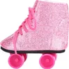 Modische Spielzeugzubehör-Puppen-Rollschuhschuhe für 18 Produktbild-Vorschau 5