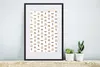MuchoWow® MuchoWow® Gerahmtes Poster Wohnzimmer - Muster - Produktbild-Vorschau 4