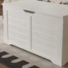 GROSSE HOLZKISTE ZUR AUFBEWAHRUNG – WEISS – LOFT 100 cm Produktbild-Vorschau 5