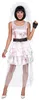 Zombie Braut Kostüm Damen Halloween M / L Produktbild-Vorschau 1