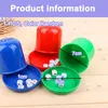 Würfelbecher-Set aus Kunststoff für Bars und Partys (Farbe Produktbild-Vorschau 5
