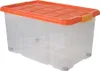 2 Stück AXENTIA Unibox mit Deckel und Rollen Stapelbox Produktbild-Vorschau 1
