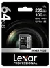 LEXAR Carte SD Silver Plus UHS-1 64Go V30 R205/W100 Voir les images du produit 5