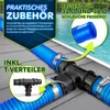 tillvex® Bypass Set Pool 12-dielny - Ø32 a 38 mm prípojka | Náhľad obrázku produktu 5