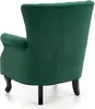 Fotel do salonu TITAN VELVET ciemnozielony Podgląd zdjęcia produktu 2