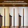 COSTWAY 122cm lampa podłogowa LED bambus, lampa podłogowa z Podgląd zdjęcia produktu 5