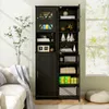 COSTWAY 40x30x170,5cm mobile bagno stretto, mobile bagno Anteprima dell’immagine prodotto 9