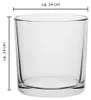 Glastopf L 14 x 14cm – großes Windlicht, Kerzenglas, Produktbild-Vorschau 3