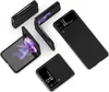 Multiple views of a black Samsung Galaxy Z Flip 3 phone case, some open and some closed, on a white background. Náhľad obrázku produktu