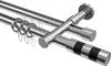 Interdeco Rundrohr-Innenlaufstange / Gardinenstange Produktbild-Vorschau 1