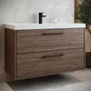 Meuble de Salle de Bain Florence 01 80 x 40 cm – Noyer – Voir les images du produit 2