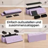 SONGMICS Sitzbank mit Stauraum, klappbare Sitztruhe, 2 Produktbild-Vorschau 12