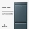 Klarstein odpadkový kôš 2 priehradky - systém separácie Náhľad obrázku produktu 8