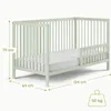 Kids Collective Babybett Kinderbett Gitterbett mit Produktbild-Vorschau 2
