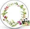 Design Stahlmagnettafel Schwarz Rund 47cm Aquarell Produktbild-Vorschau 7