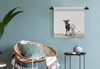 MuchoWow® Wandteppich Wandbehang Ziege - Tiere - Kinder - Produktbild-Vorschau 5