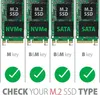Axagon PCEM2-D, PCIe, M.2, SATA, Pełna wysokość/niski Podgląd zdjęcia produktu 18