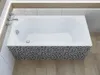 BADLAND Badewanne Rechteck Gracja 180x80 mit Ablaufgarnitur Produktbild-Vorschau 3