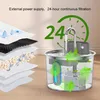 Katzenbrunnen Edelstahl 2,2 L – Automatischer Trinkbrunnen Produktbild-Vorschau 4