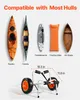 VEVOR carrello per kayak, 113 kg, carrello pieghevole per Anteprima dell’immagine prodotto 5