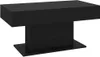 vidaXL Konferenční stolek černý 96x50x45 cm Materiál dřevo Náhled obrázku produktu 1