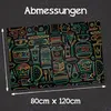 Küchenmatte 80x120 cm Vinylmatte Bodenmatte Dekoration - Produktbild-Vorschau 5