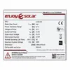 enjoy solar® solárny panel monokryštalický solárny modul Náhľad obrázku produktu 6